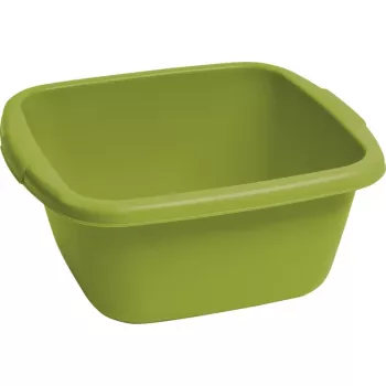 CURVER Square Bowl 14L Green – BPA-free polipropileno maišymo ir patiekimo dubuo, galima plauti indaplovėje