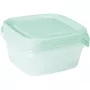 CURVER Fresh & Go maisto indų rinkinys, 3 vnt., po 0,8 L, žalias, hermetiški, tinka mikrobangų krosnelei ir indaplovei