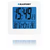 Blaupunkt CL02WH baltas LED žadintuvas su FM radiju, dvigubu žadintuvu, USB įkrovimu, temperatūros rodymu