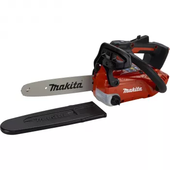 Makita DUC258Z02 akumuliatorinis grandininis pjūklas 18V brushless 25 cm Signal Red (tik korpusas)