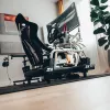 Oplite Cockpit Chassis R8 Fury White lenktynių simuliatoriaus rėmas