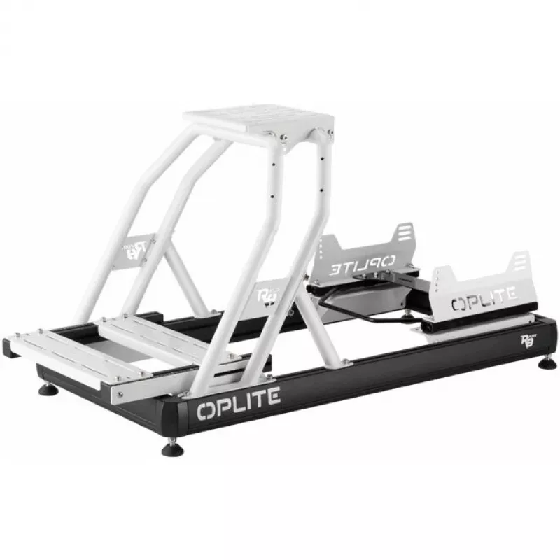 Oplite Cockpit Chassis R8 Fury White lenktynių simuliatoriaus rėmas