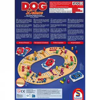 Stalo žaidimas DOG Deluxe metalinėje dėžutėje