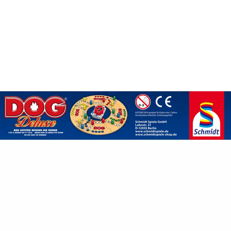 Stalo žaidimas DOG Deluxe metalinėje dėžutėje
