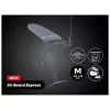 LEIFHEIT Air Board Express M lyginimo lenta, juoda, 120x38cm