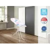 LEIFHEIT Classic M Basic lyginimo lenta 120x38cm su 8 aukščio padėtimis ir medvilniniu užvalkalu