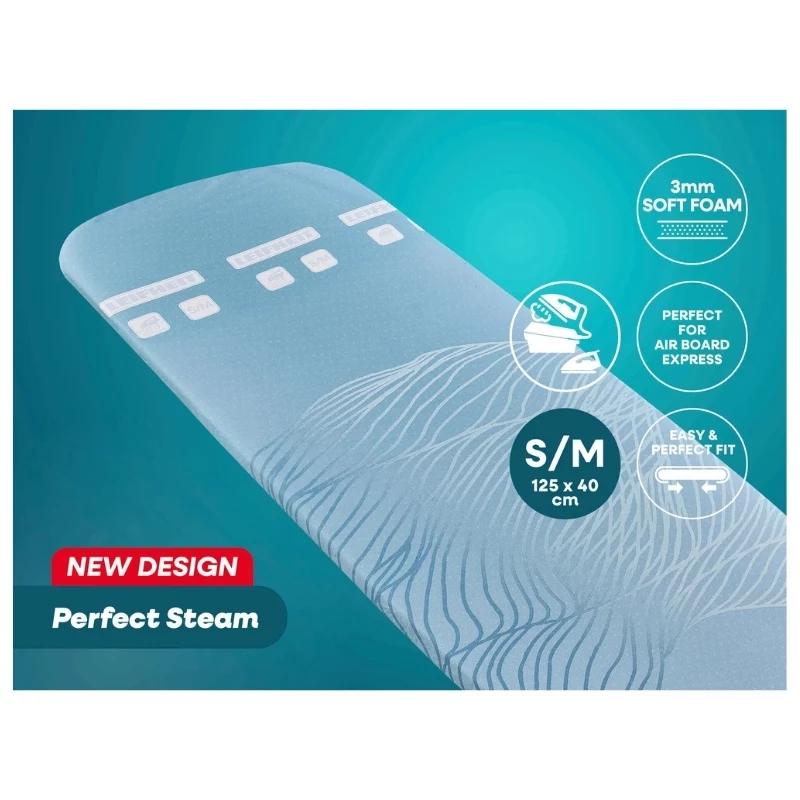 LEIFHEIT Perfect Steam Air Board Express S/M lyginimo lentos užvalkalas 125x40cm