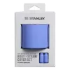 STANLEY The Quencher Boot + Straw Topper Hydrangea Blue 1,18L silikono rinkinys
