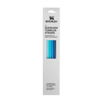 STANLEY šiaudelių rinkinys 4 vnt. The Quencher Travel Tumbler 0,89L mėlynas