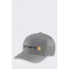 Carhartt Rugged Flex Oakland kepurė Asphalt - tampraus medvilnės audinio beisbolo kepurė su FastDry prakaito juosta