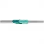 LEIFHEIT Clean Twist Set sukamasis mopas su kibiru – mikropluošto plokščiasis mopas, teleskopinė rankena, 33 cm galvutė, 20 L kibiras, turkio/pilka