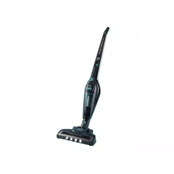 LEIFHEIT RotaroPowerVac 2in1 20V belaidis lazdelinis dulkių siurblys su rankiniu bloku, 40 min. veikimo laikas, bešepetėlis variklis, LED apšvietimas, be maišelio, 0,45 l dulkių talpa, HEPA filtras, baltas