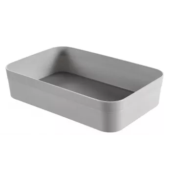 CURVER Infinity Recycled XL daiktadėžė 23x15x5 cm, pilka