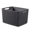 CURVER Jutos pintinė Jute L 20L 36x28x23cm Tamsiai pilka