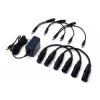 TC Helicon Singles Connect Kit - 3 x 15 cm instrumentiniai sujungimo kabeliai efektų pedalams