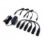 TC Helicon Singles Connect Kit - 3 x 15 cm instrumentiniai sujungimo kabeliai efektų pedalams