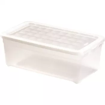 Curver Textile Box 5,7L permatoma dėžė su dangčiu, 34,3 x 19,5 x 12,5 cm