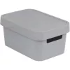 CURVER Infinity Recycled 4,5L daiktų dėžė 27x19x12 cm, pilka
