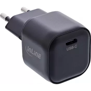 InLine USB-C GaN maitinimo šaltinis 100W PD PPS AVS juodas