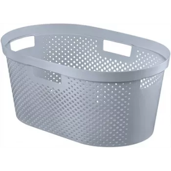 CURVER Infinity perdirbto plastiko skalbyklos krepšys 40L 59x39x27cm pilkas