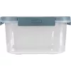CURVER Smart Eco Fresh stačiakampė maisto laikymo dėžė 5L, permatoma, su žaliu dangteliu