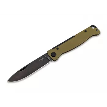 Böker Plus Atlas OD Green 12C27 sulankstomas peilis