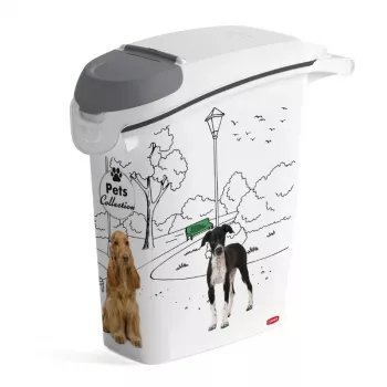 CURVER Pets Life pašaro laikymo konteineris šunims 10kg 23L hermetiškas plastikinis