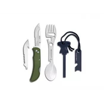 Outdoor Edge RazorEDC Lite 300 Combo Pack sulankstomas peilis su 6 keičiamais ašmenimis