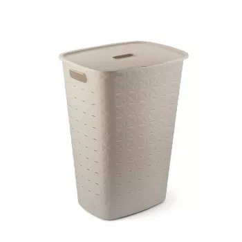 Curver Softex skalbinių dėžė 56L, kreidinė balta
