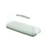 CURVER Smart To Go stačiakampė pyragų transportavimo dėžė 35,5 x 15 x 14,2 cm, žalia