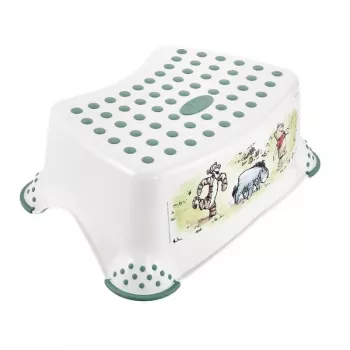 KEEEPER laiptelis Tomek Winnie the Pooh 40,5x28,5x14 cm Baltas