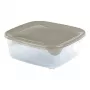 CURVER Fresh&Go maisto laikymo indelių rinkinys, 3 vnt., stačiakampiai, 0,25L + 0,8L + 1,7L, smėlio spalvos