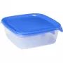 CURVER Fresh&Go stačiakampių maisto laikymo indelių rinkinys, 3 vnt. (0,25 L + 0,8 L + 1,7 L), mėlynas