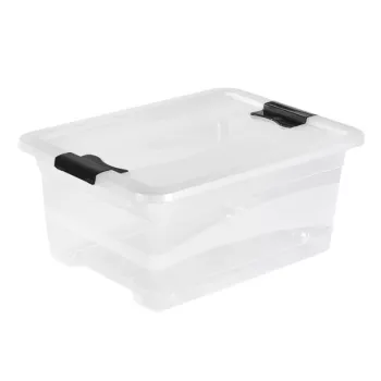 keeeper Crystalbox Cornelia dėžė su dangteliu, 12 L, permatoma, 39,5 x 29,5 x 17,5 cm