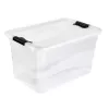 Keeeper Crystalbox Cornelia dėžė su dangčiu 52L, 59,5 x 39,5 x 34 cm, permatoma