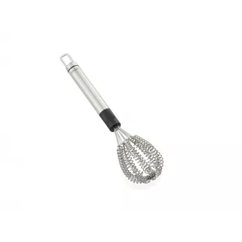 LEIFHEIT Speed Quirl S plakimo šluotelė, nerūdijantis plienas, 27 cm, tinka plauti indaplovėje, balta/pilka