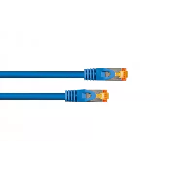 KABELMEISTER Cat.7 S/FTP tinklo kabelis, RJ45, TPE be halogenų, mėlynas, 1m