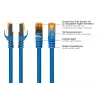 KABELMEISTER Cat.7 S/FTP tinklo kabelis, RJ45, TPE be halogenų, mėlynas, 1m