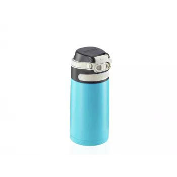LEIFHEIT Thermo Mug Flip 350ml šviesiai mėlyna termo puodelis