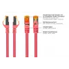 Kabelmeister RJ45 tinklo kabelis Cat.7, itin lankstus TPE apvalkalas, be halogenų, purpurinės spalvos, 2 m