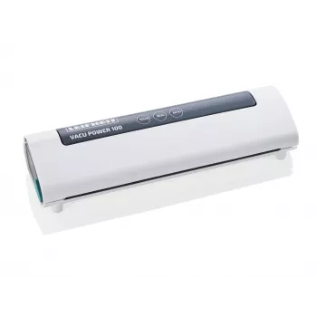 LEIFHEIT Vacu Power 100 vakuuminis maisto pakavimo aparatas, baltas/sidabrinis