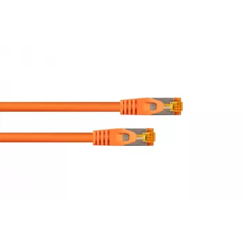 Kabelmeister Cat.7 S/FTP tinklo kabelis, RJ45, TPE be halogenų, oranžinis, 3m