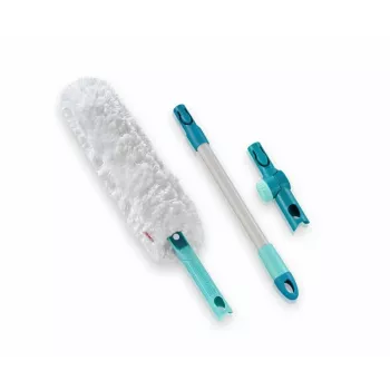LEIFHEIT Superduster XL Pro Reach rinkinys – 56 cm elektrostatinė dulkių šluostė su 43 cm rankena