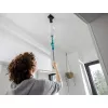 LEIFHEIT Superduster XL Pro Reach rinkinys – 56 cm elektrostatinė dulkių šluostė su 43 cm rankena