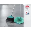 LEIFHEIT ilgu kotu šluota ir semtuvas, 120 cm, balta/turkio spalvos