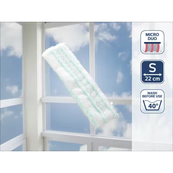 LEIFHEIT langų šepetėlio keičiamas kempinės antgalis Window & Frame Cleaner 3in1 Mini micro duo