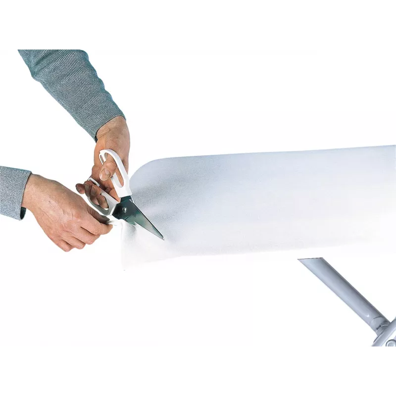LEIFHEIT lyginimo lentos pamušalas, universalaus dydžio, karpomas, 140 x 50 cm, baltas