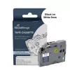 MediaRange etikečių juostos kasetė Brother TZ-N221/TZe-NX221, 9mm x 8m, juoda ant baltos
