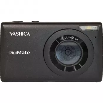 Yashica DigiMate 100 skaitmeninis fotoaparatas, juodas