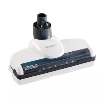 LEIFHEIT Regulus PowerVac 2in1 belaidis lazdelinis dulkių siurblys su rankiniu bloku, 20V Li-ion, 40 min veikimo laikas, 0,45L dulkių talpa, LED apšvietimas, baltas/pilkas/mėlynas